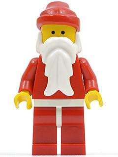LEGO Minifigure-Santa, Red Legs with White Hips-Holiday / Christmas-HOL008-Creative Brick Builders